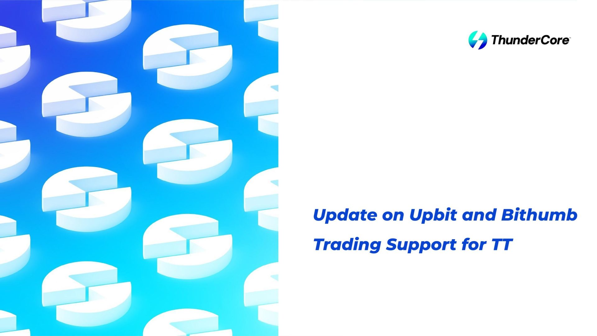 Update on Upbit and Bithumb Trading Support for TT